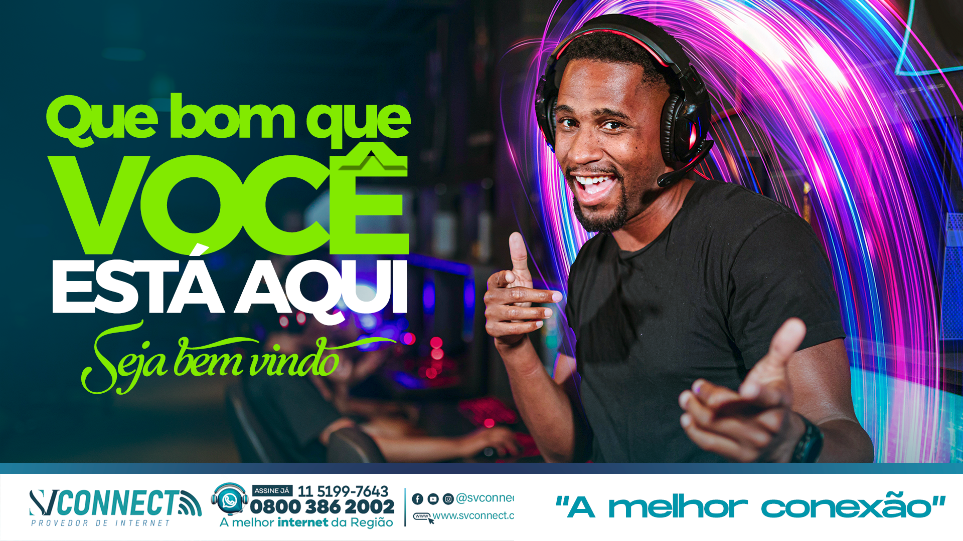 SEJA BEM-VINDO À SVCONNECT